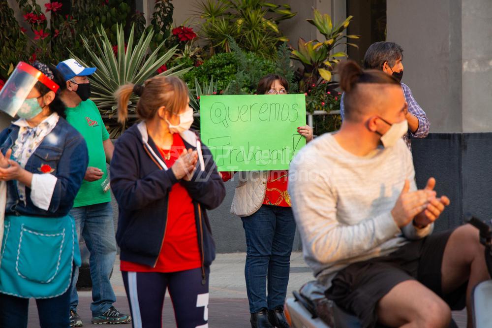 comercio bar gimnasio marcha protesta concepción fase 3 coronavirus 