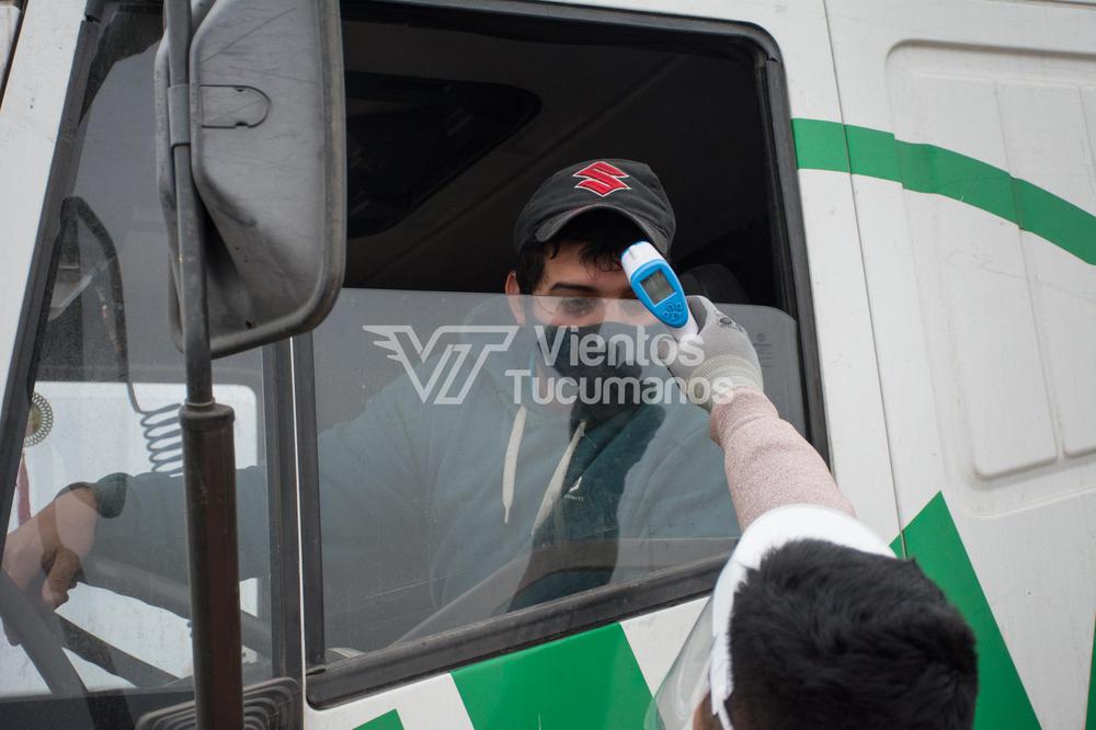 camioneros camion camionero paro concepción coronavirus puerto sanitario
