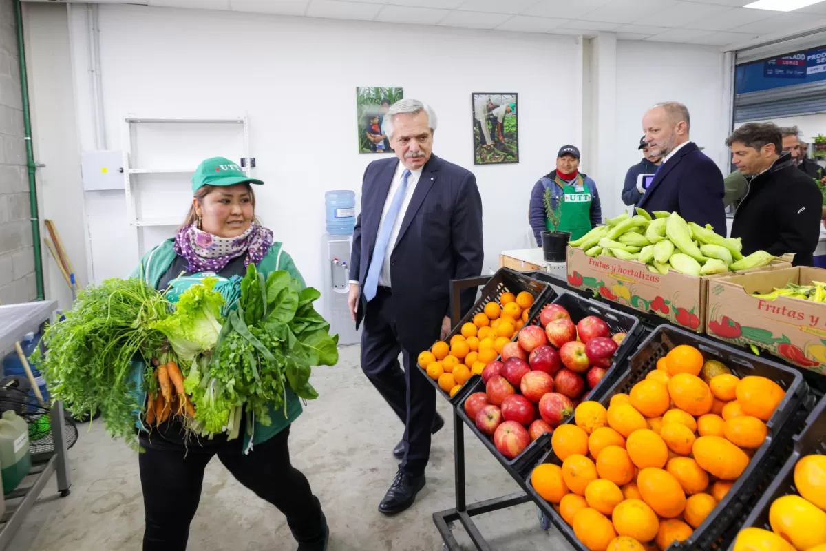 alberto fernández verdulería inflación suoermercado