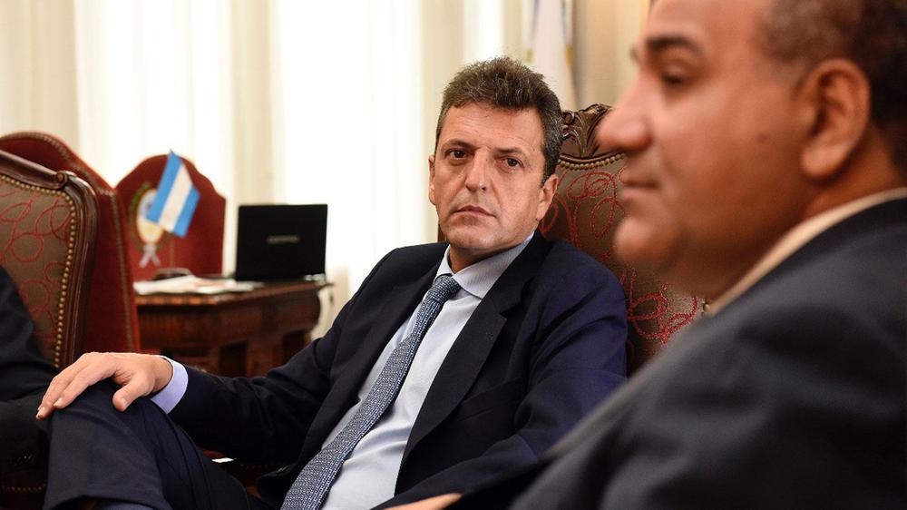 sergio massa y juan manzur