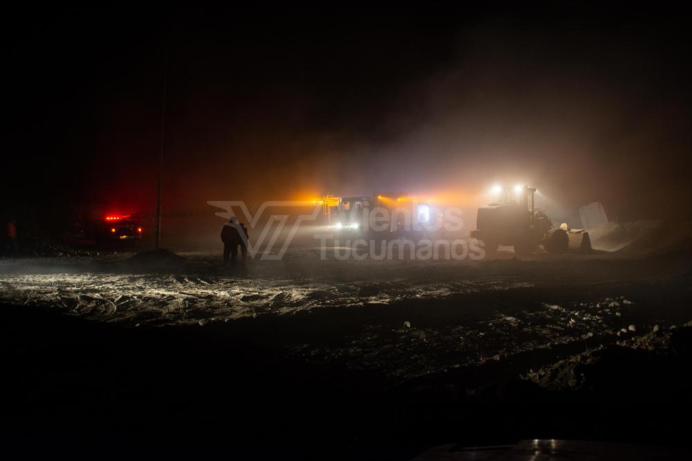 bomberos voluntarios incendio obrador municipal concepción