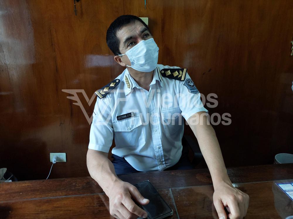 Comisario crio raúl cornejo