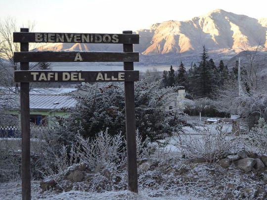 tafí del valle nieve