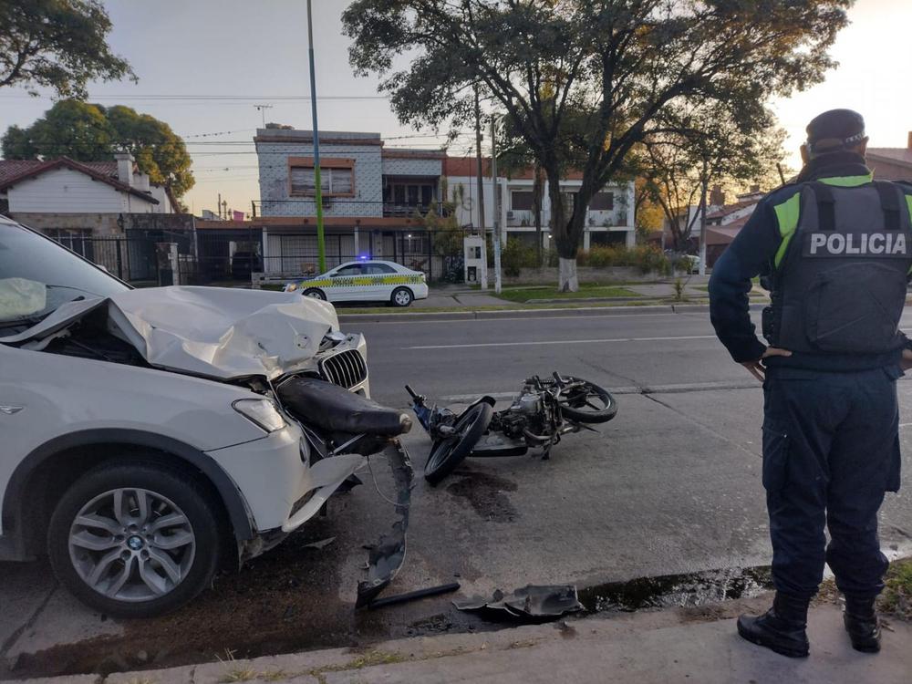 siniestro vial rondines golfista