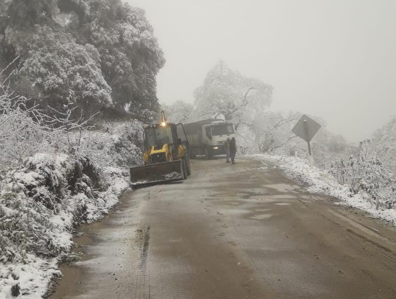 Nieve ruta nacional 65 las estancias