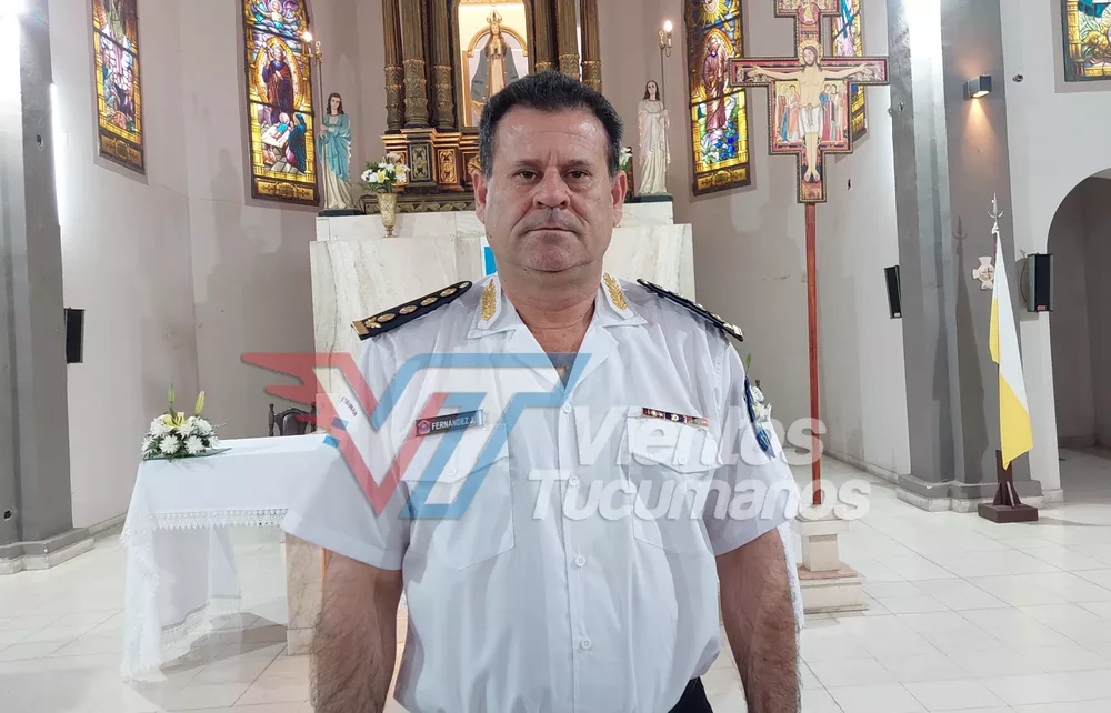 Julio Fernández jefe policía