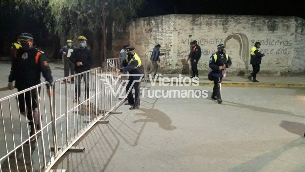 coronavirus concepción barrio municipal cerrojo vallado