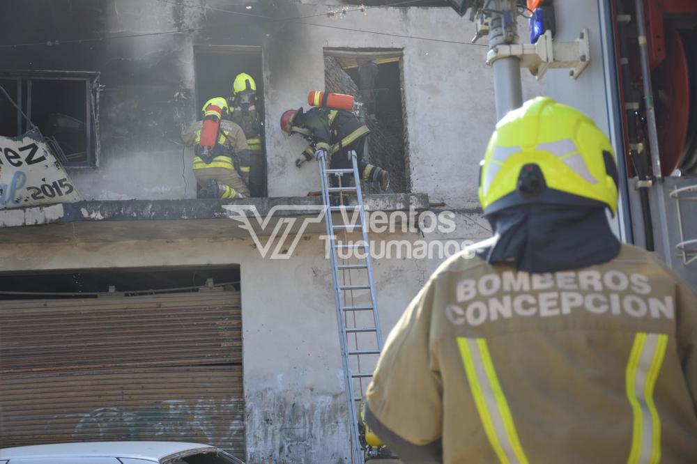 bomberos incendio