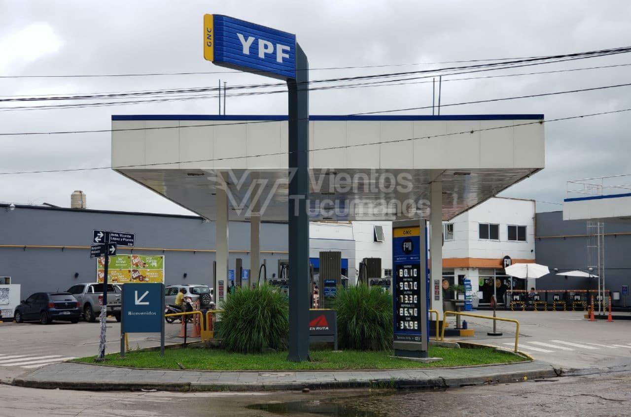 ypf aumento nafta precio combustible