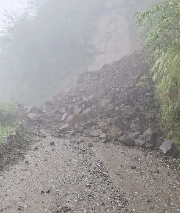 Derrumbe Ruta Nacional 65