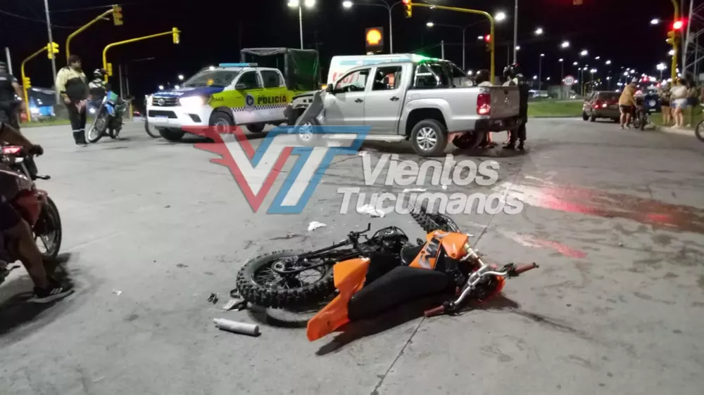 siniestro vial motocicleta