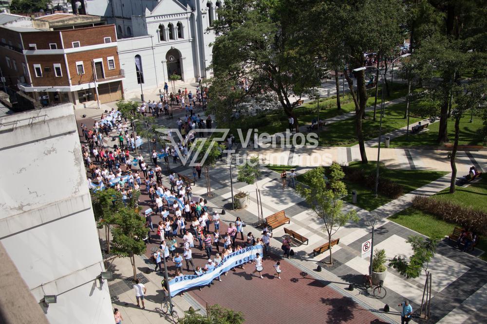 marcha docente manifestación