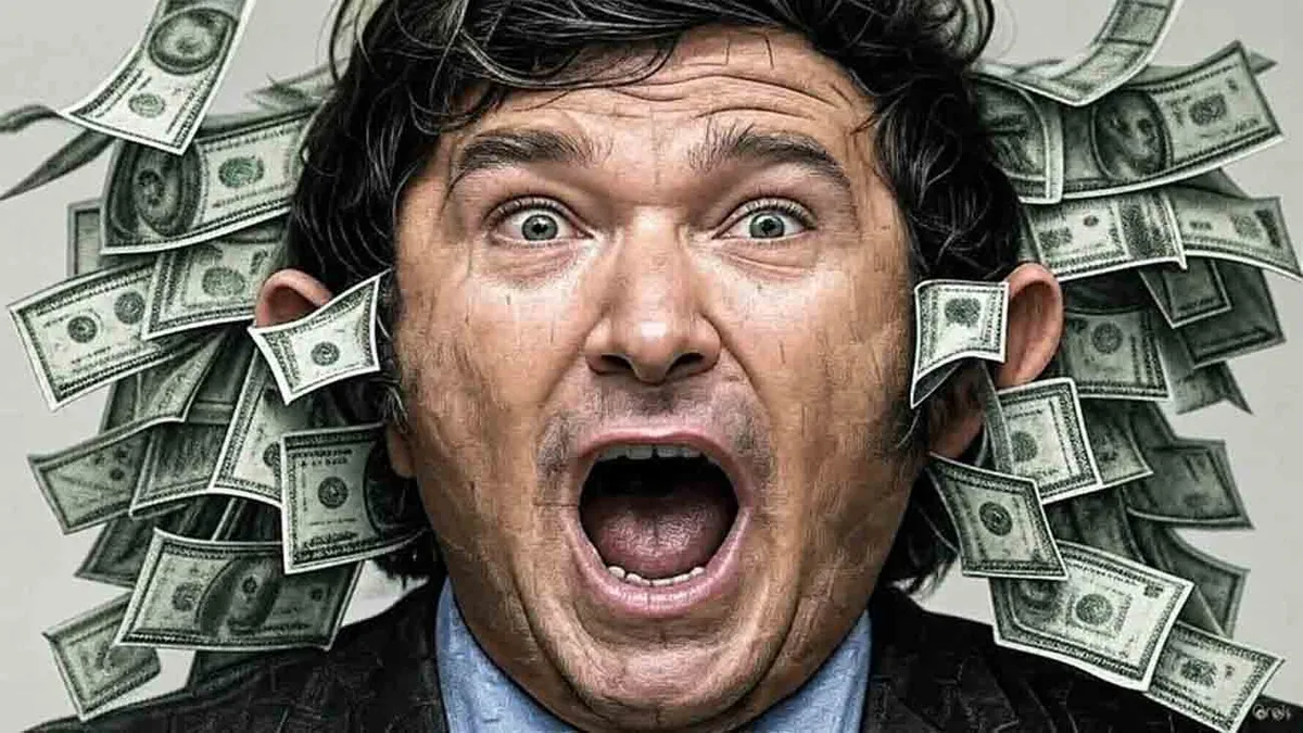 javier milei dolares