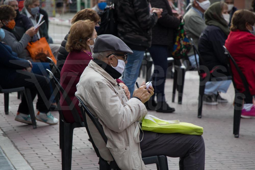 coronavirus concepción banco cobro jubilado