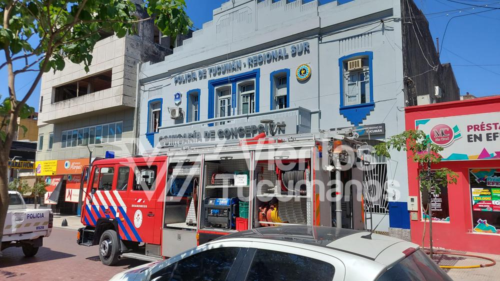 Comisaría bomberos policía