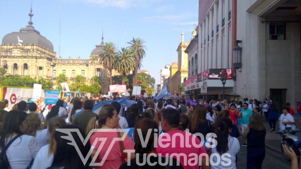 marcha docente manifestación