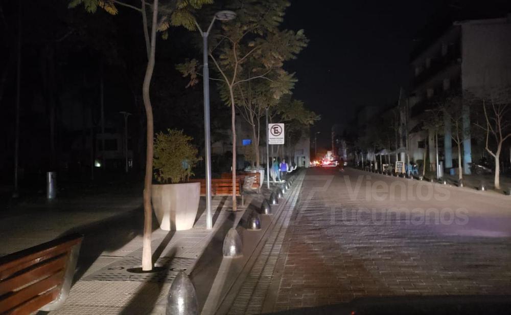 Concepción corte de luz noche