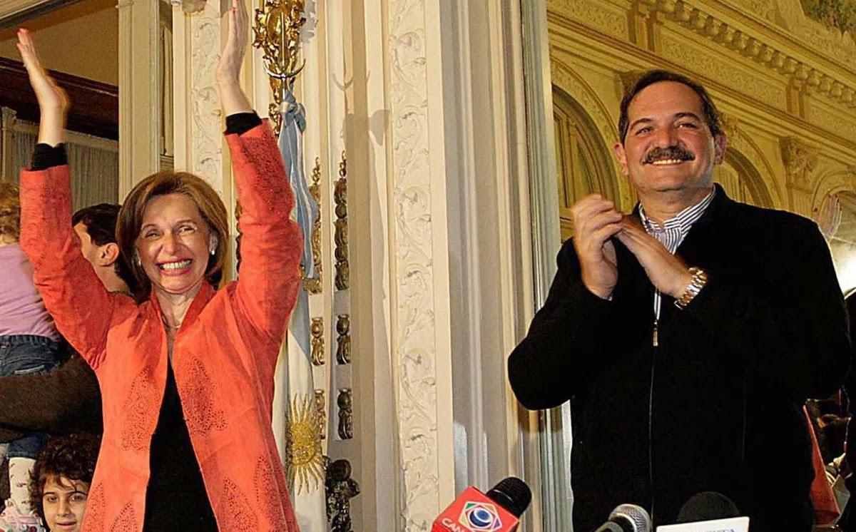 Beatriz Rojkés y José Alperovich