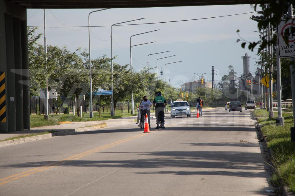 controles coronavirus concepción terraplén policía guardia urbana