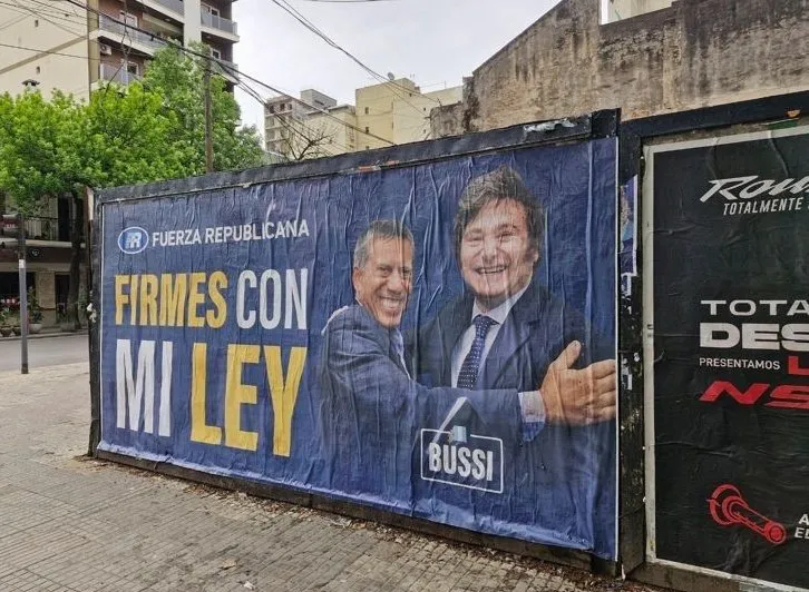 bussi y milei
