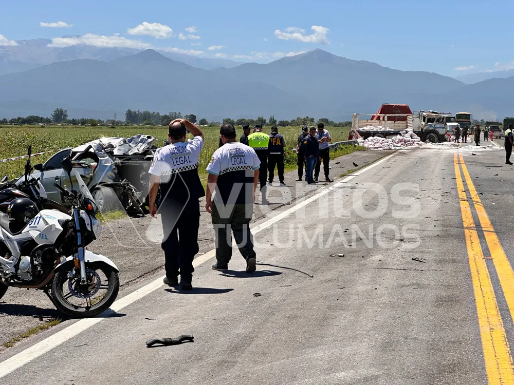 siniestro vial ruta 38 arcadia policía federal