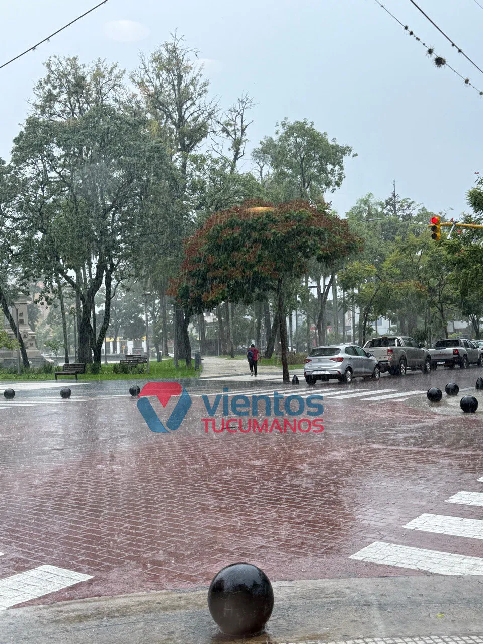 tiempo lluvia Concepción plaza mitre
