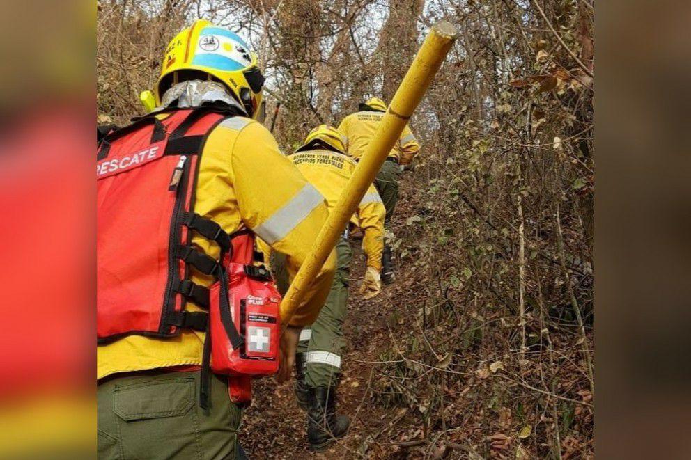 bomberos voluntarios incendio