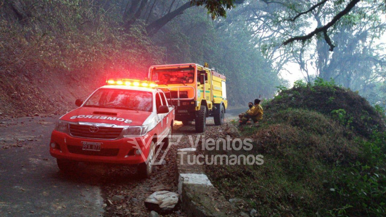 bomberos voluntarios incendio