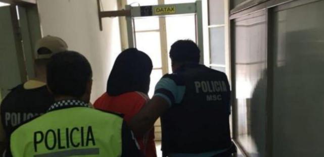 violador detenido preso