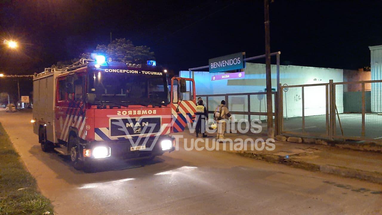 Bomberos incendio