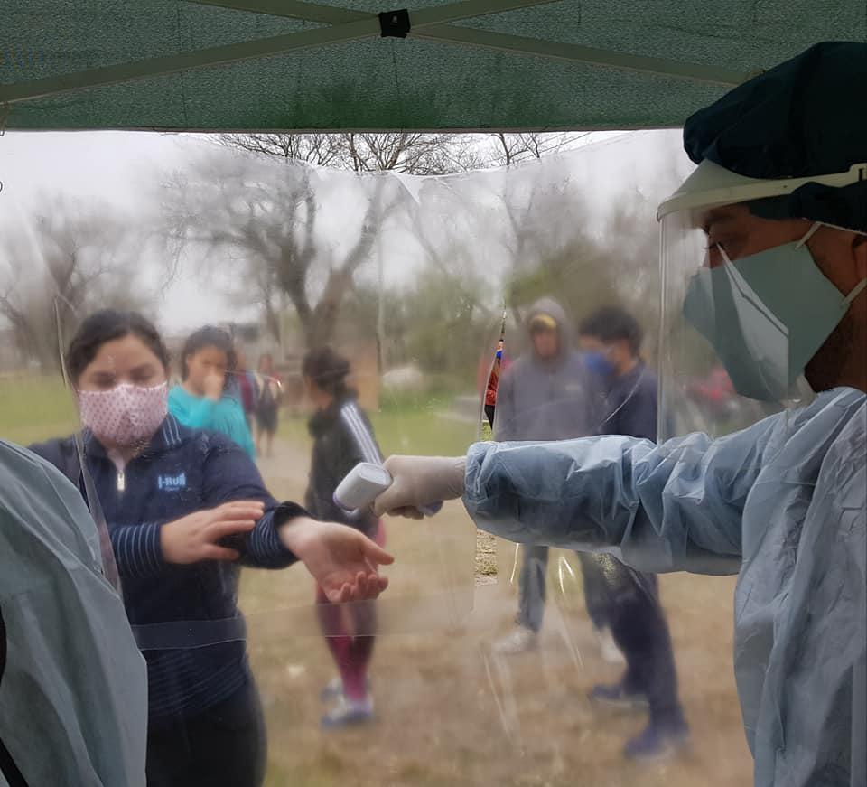 toma de temperatura concepción coronavirus