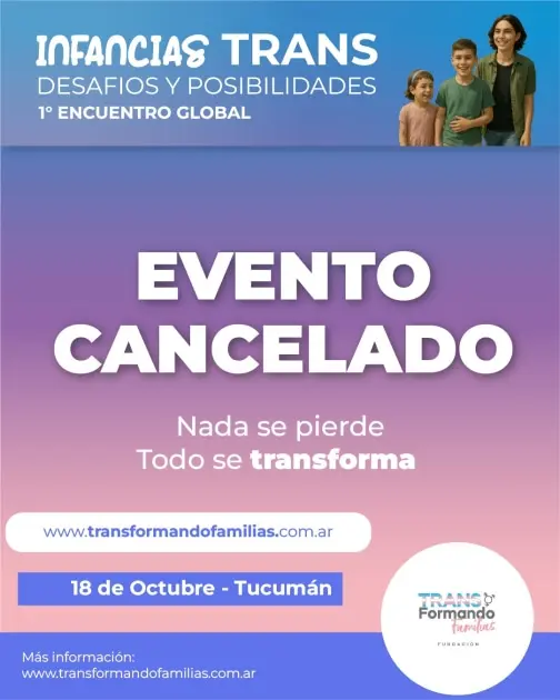 evento cancelado