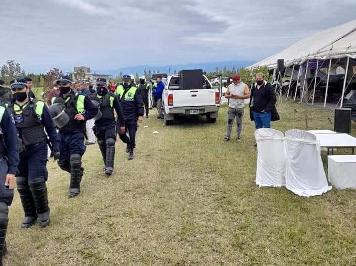 Policía fiesta clandestina