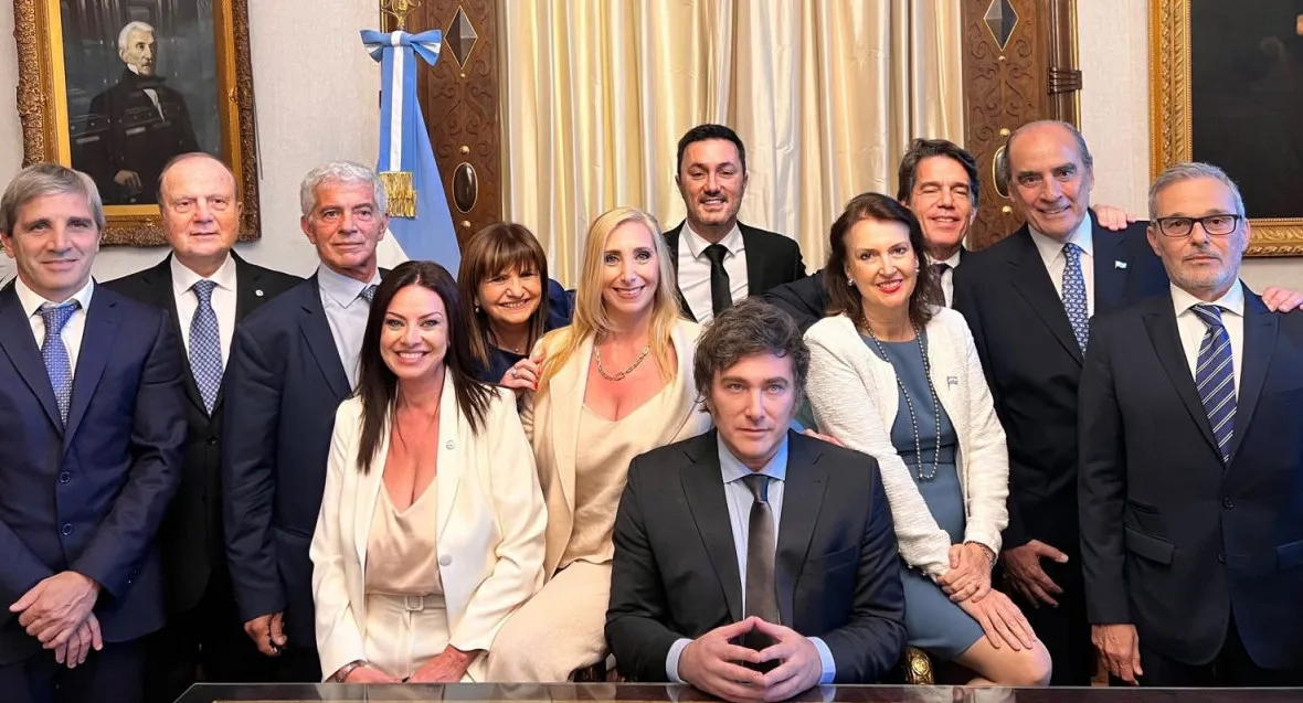 Gabinete javier milei ministros