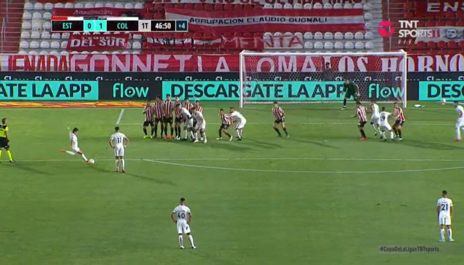 tiro libre pulga gol