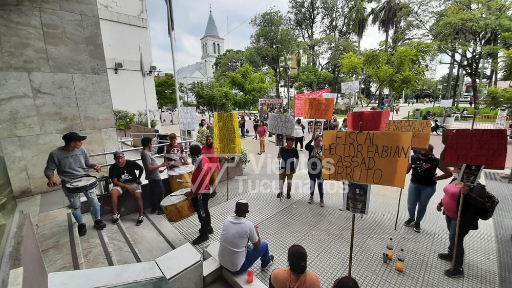 tribunales protesta