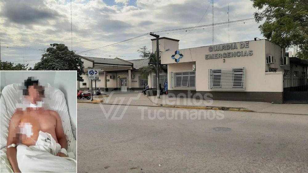 Herido apuñalado santa ana