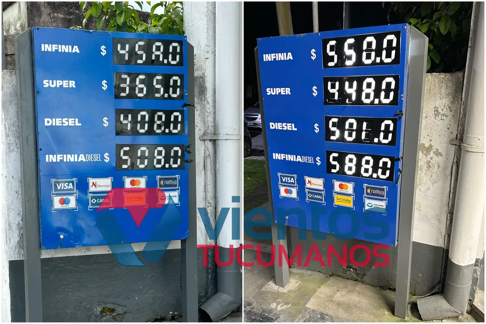 Nafta combustible 8 de diciembre