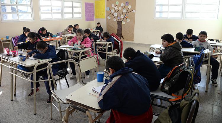 niños aula