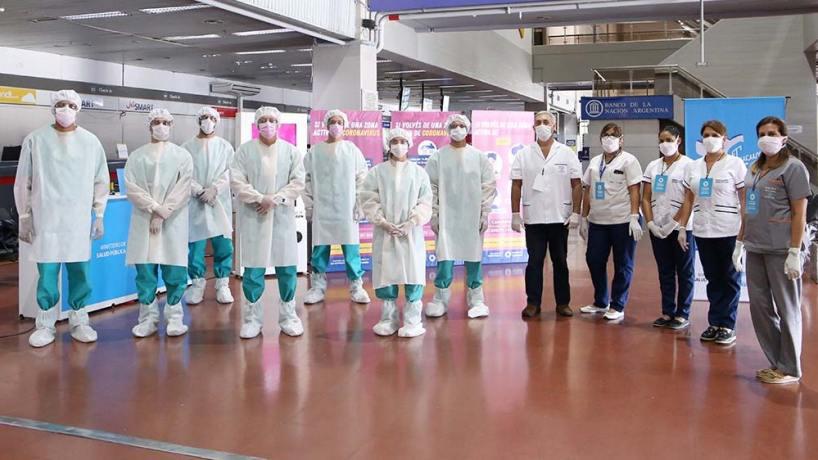 trabajadores de la salud