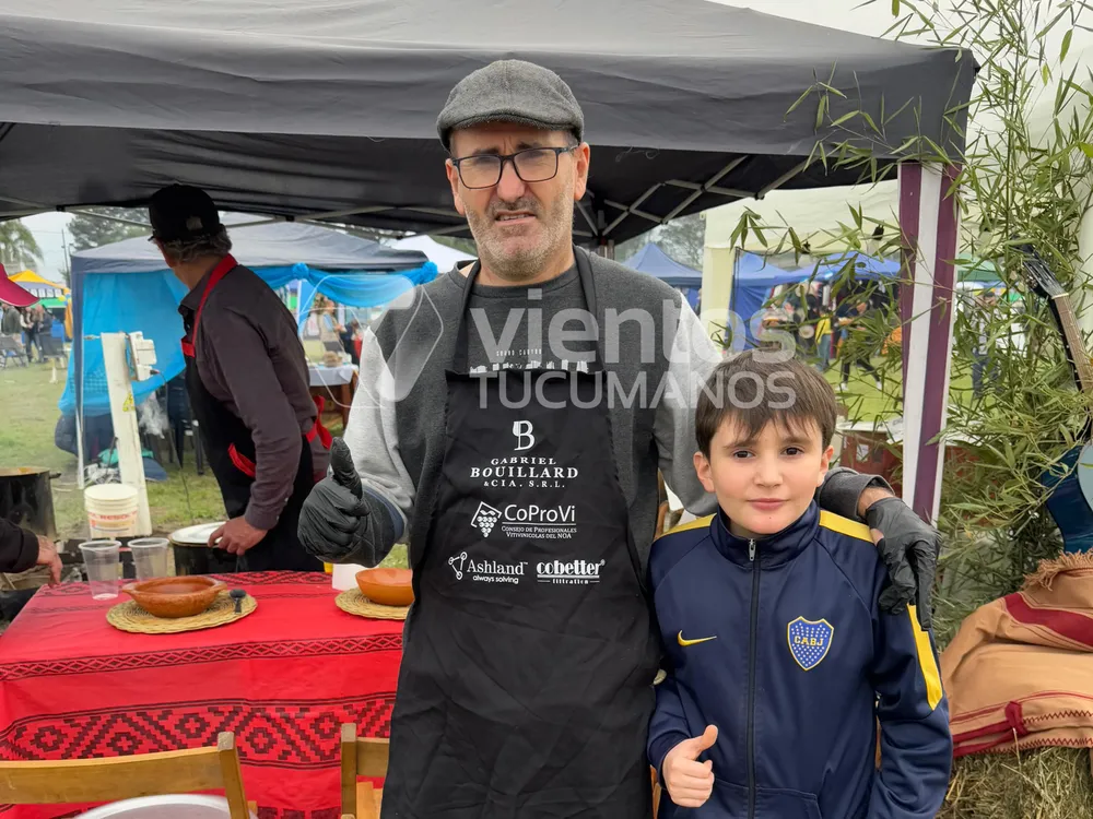 Puesto festival del Locro Miguel Merchán