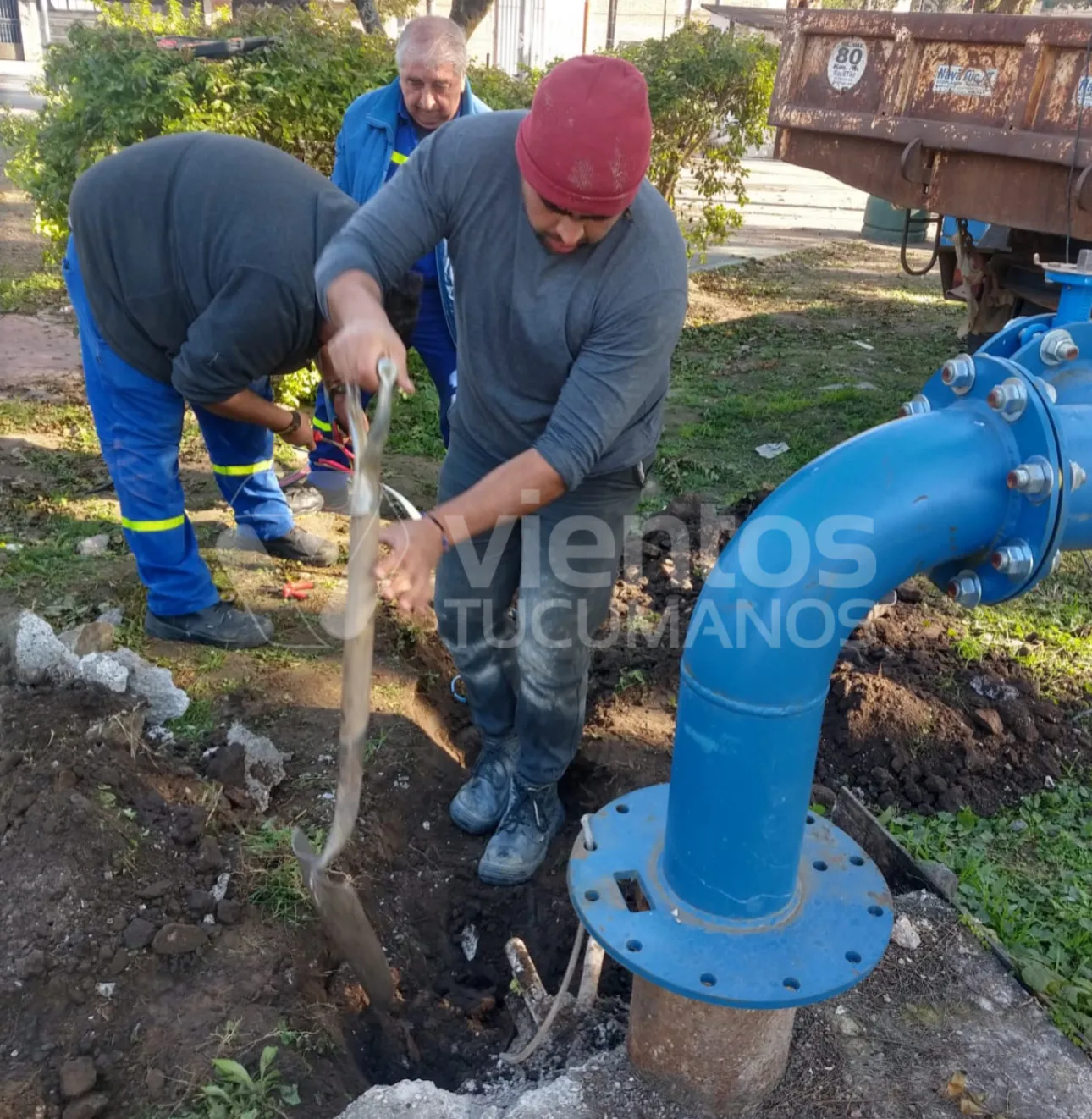Pozo de agua robo cableado