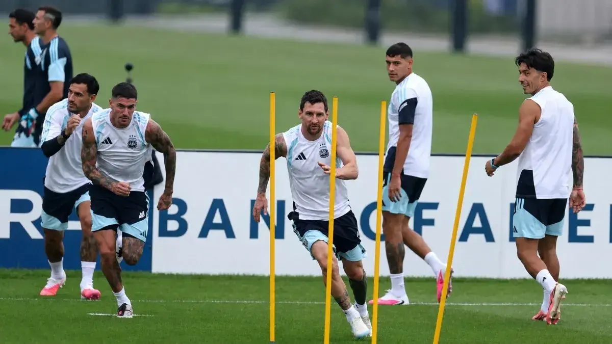 messi-seleccion-entrenamiento