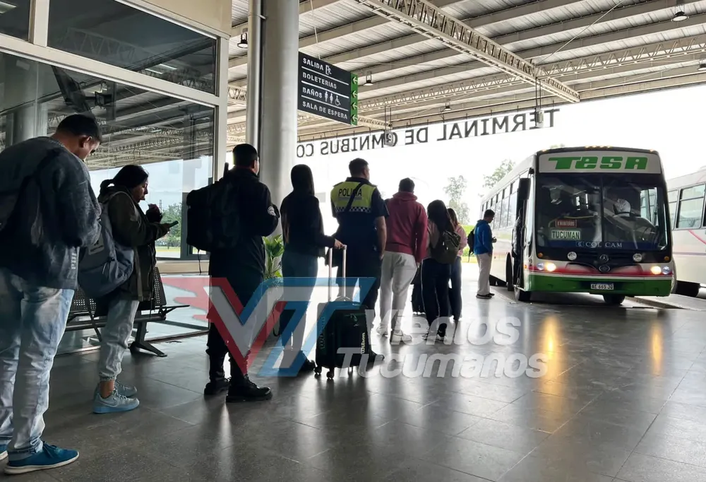 tesa colectivos pasajeros transporte paro