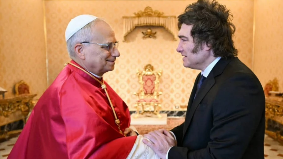 milei papa 2