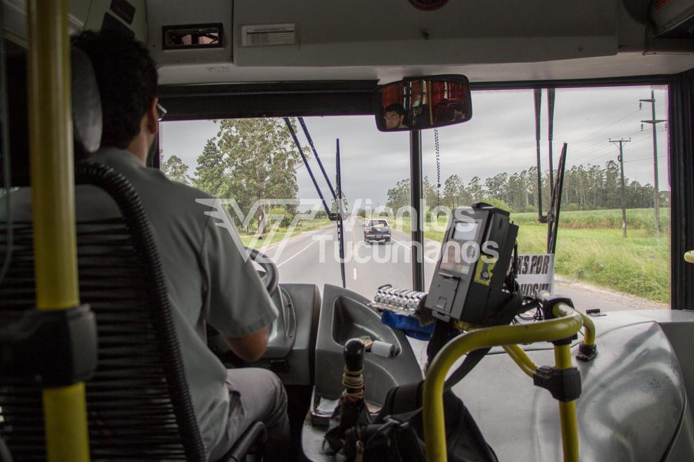 chofer colectivo paro