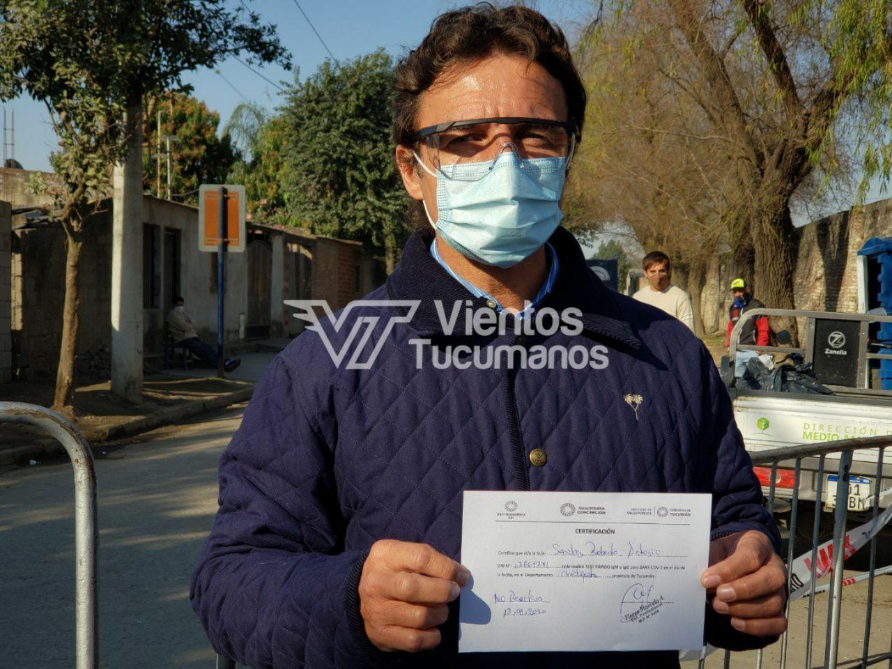 roberto sánchez coronavirus concepción test rápido